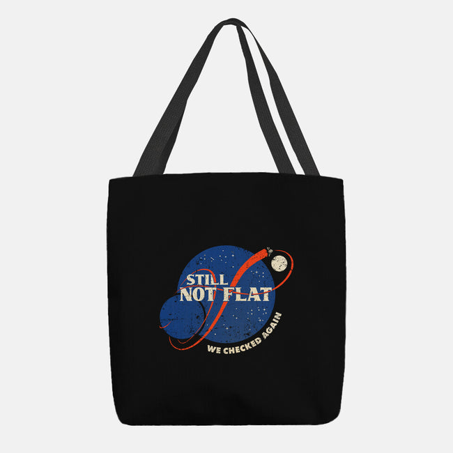 Still Not Flat-None-Basic Tote-Bag-kg07