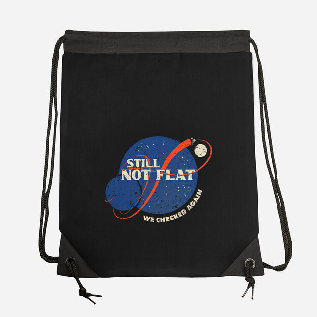 Still Not Flat-None-Drawstring-Bag-kg07