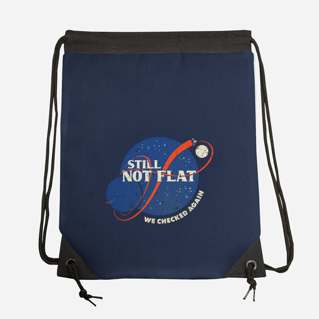 Still Not Flat-None-Drawstring-Bag-kg07