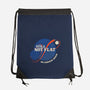 Still Not Flat-None-Drawstring-Bag-kg07