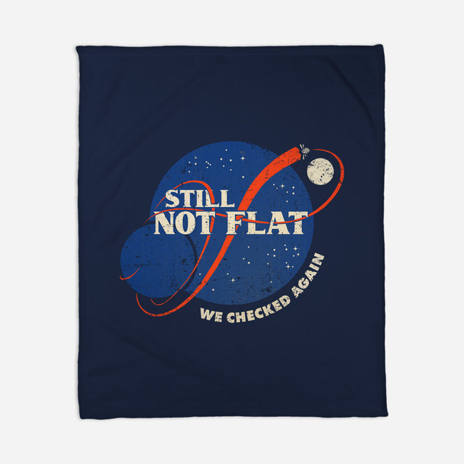 Still Not Flat-None-Fleece-Blanket-kg07