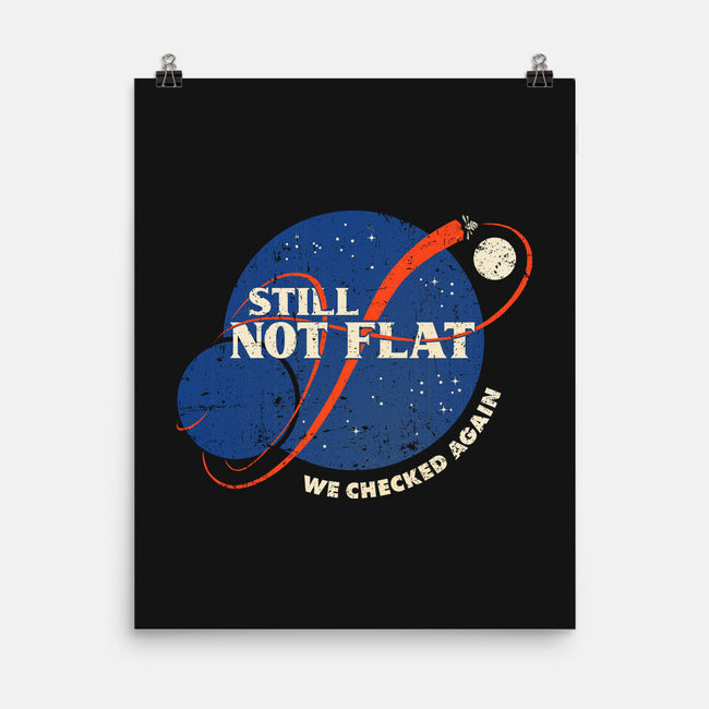 Still Not Flat-None-Matte-Poster-kg07