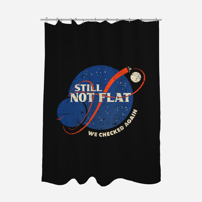 Still Not Flat-None-Polyester-Shower Curtain-kg07