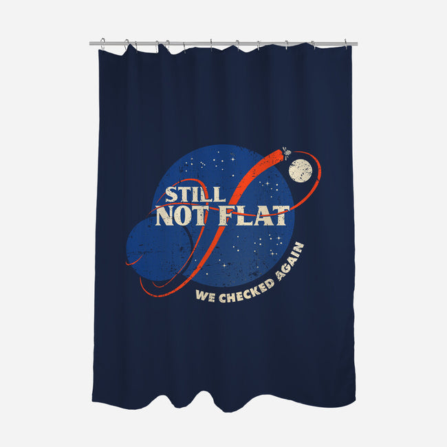 Still Not Flat-None-Polyester-Shower Curtain-kg07