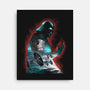 The Dark Sithlhouette-None-Stretched-Canvas-zascanauta