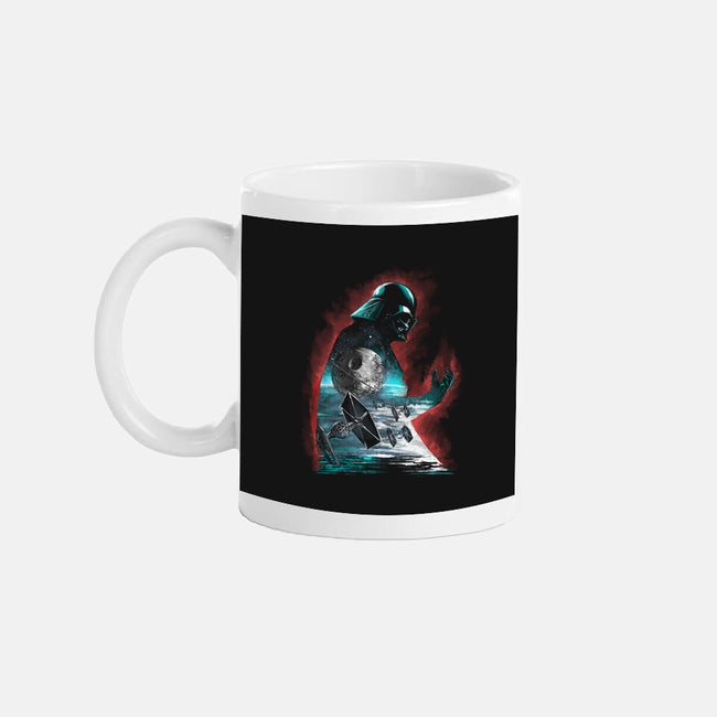 The Dark Sithlhouette-None-Mug-Drinkware-zascanauta