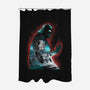 The Dark Sithlhouette-None-Polyester-Shower Curtain-zascanauta