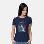 The Dark Sithlhouette-Womens-Basic-Tee-zascanauta