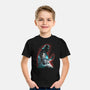 The Dark Sithlhouette-Youth-Basic-Tee-zascanauta