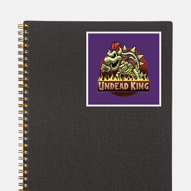 Undead King-None-Glossy-Sticker-Astrobot Invention