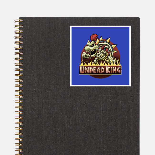Undead King-None-Glossy-Sticker-Astrobot Invention