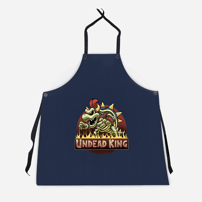 Undead King-Unisex-Kitchen-Apron-Astrobot Invention