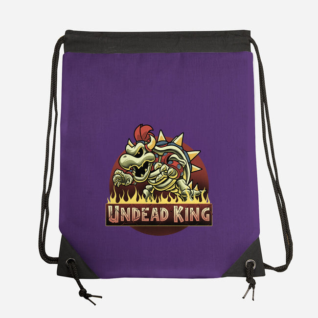 Undead King-None-Drawstring-Bag-Astrobot Invention