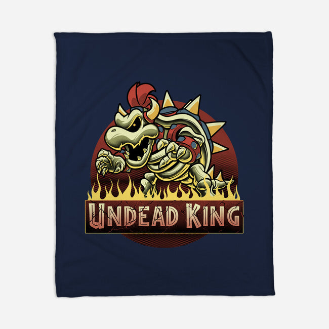 Undead King-None-Fleece-Blanket-Astrobot Invention