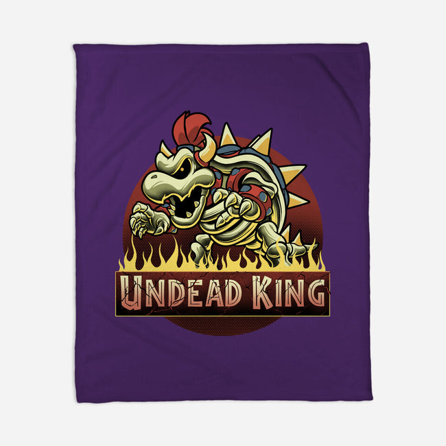 Undead King-None-Fleece-Blanket-Astrobot Invention