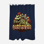 Undead King-None-Polyester-Shower Curtain-Astrobot Invention