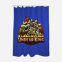 Undead King-None-Polyester-Shower Curtain-Astrobot Invention