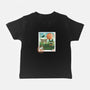 Delivery Express Mail Stamp-Baby-Basic-Tee-dandingeroz