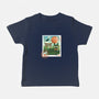 Delivery Express Mail Stamp-Baby-Basic-Tee-dandingeroz