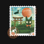 Delivery Express Mail Stamp-Mens-Premium-Tee-dandingeroz