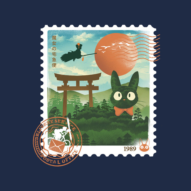 Delivery Express Mail Stamp-None-Glossy-Sticker-dandingeroz