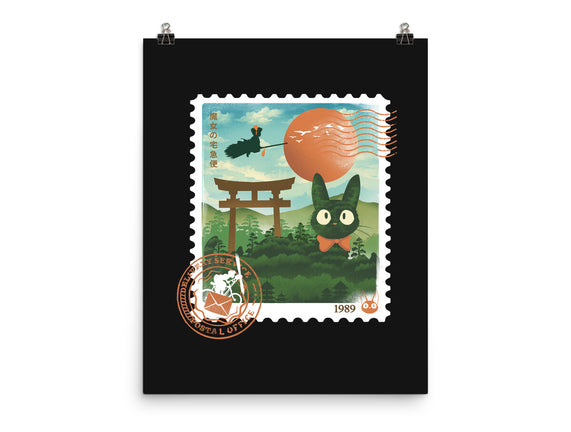 Delivery Express Mail Stamp