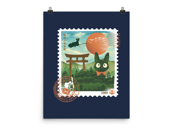 Delivery Express Mail Stamp