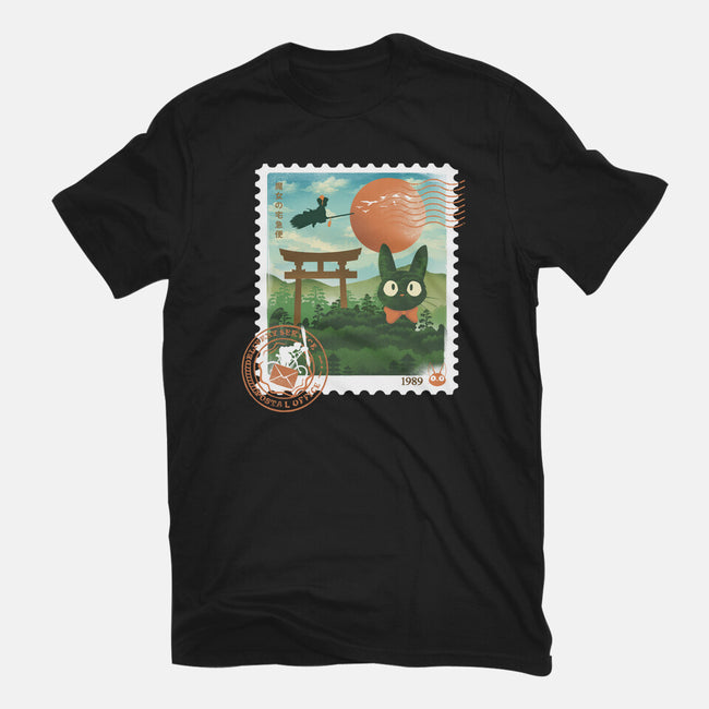 Delivery Express Mail Stamp-Mens-Premium-Tee-dandingeroz