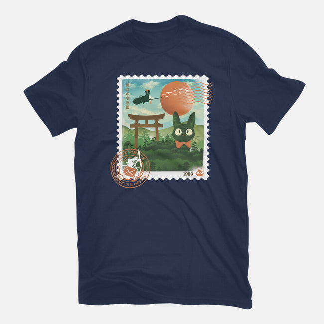 Delivery Express Mail Stamp-Unisex-Basic-Tee-dandingeroz