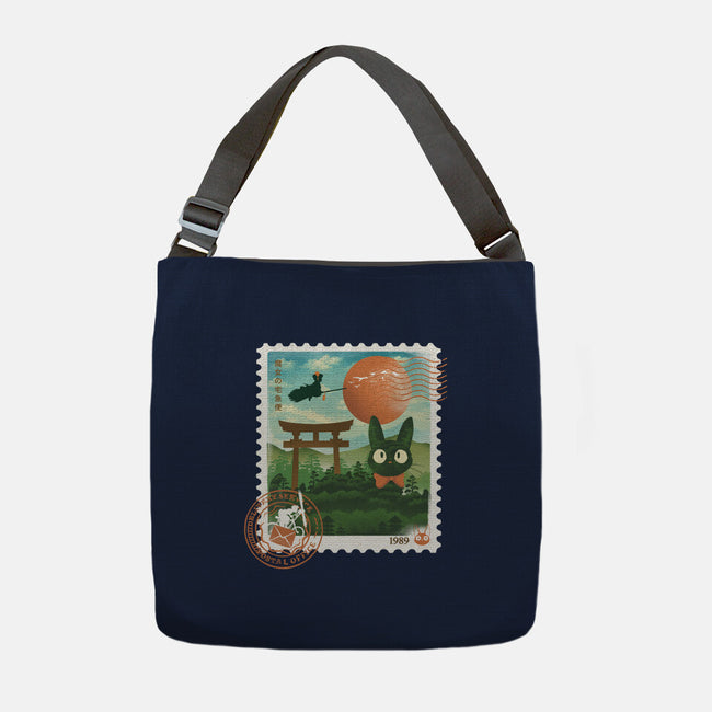 Delivery Express Mail Stamp-None-Adjustable Tote-Bag-dandingeroz