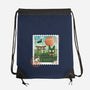 Delivery Express Mail Stamp-None-Drawstring-Bag-dandingeroz