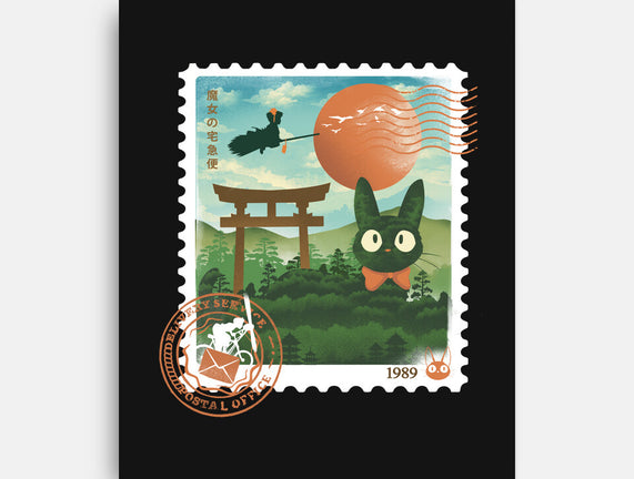 Delivery Express Mail Stamp