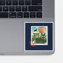 Delivery Express Mail Stamp-None-Glossy-Sticker-dandingeroz