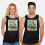 Delivery Express Mail Stamp-Unisex-Basic-Tank-dandingeroz
