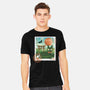 Delivery Express Mail Stamp-Mens-Heavyweight-Tee-dandingeroz