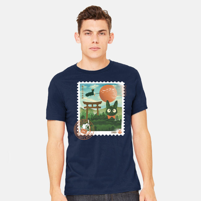 Delivery Express Mail Stamp-Mens-Heavyweight-Tee-dandingeroz