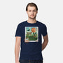 Delivery Express Mail Stamp-Mens-Premium-Tee-dandingeroz