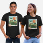 Delivery Express Mail Stamp-Unisex-Basic-Tee-dandingeroz