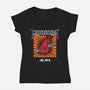 Sith Anger-Womens-V-Neck-Tee-CappO