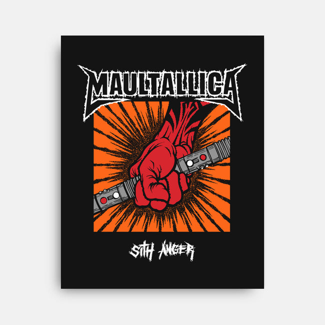 Sith Anger-None-Stretched-Canvas-CappO