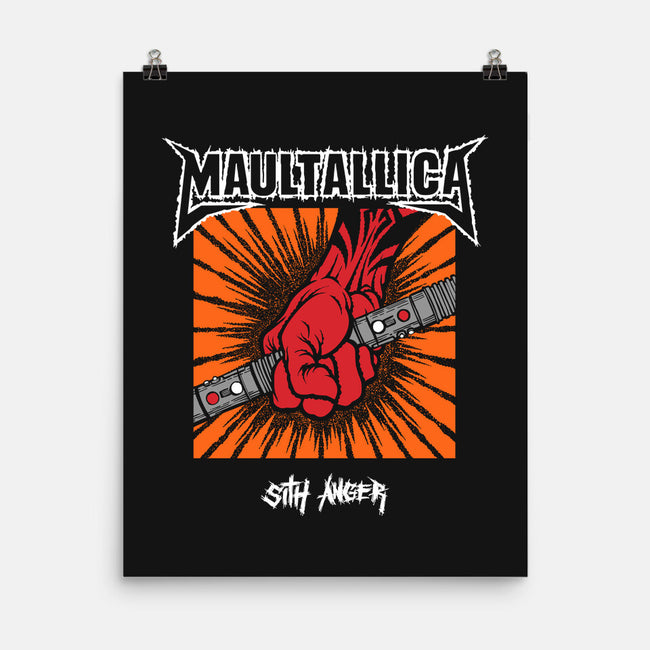 Sith Anger-None-Matte-Poster-CappO