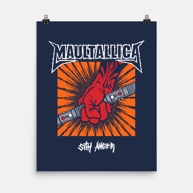 Sith Anger-None-Matte-Poster-CappO