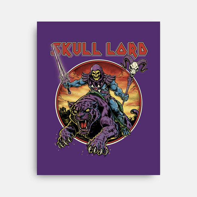 Skull Lord-None-Stretched-Canvas-Betmac