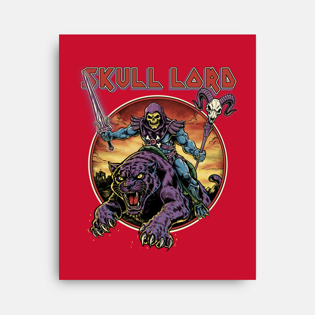 Skull Lord-None-Stretched-Canvas-Betmac