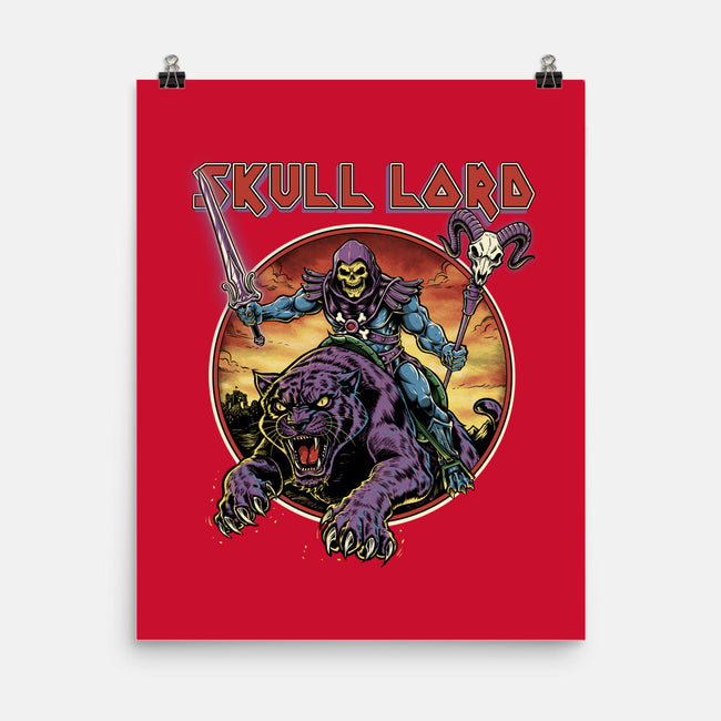Skull Lord-None-Matte-Poster-Betmac