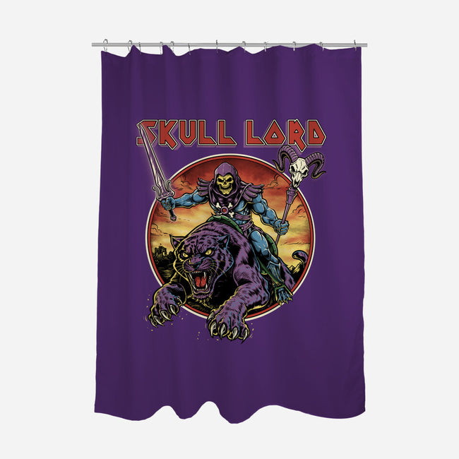 Skull Lord-None-Polyester-Shower Curtain-Betmac