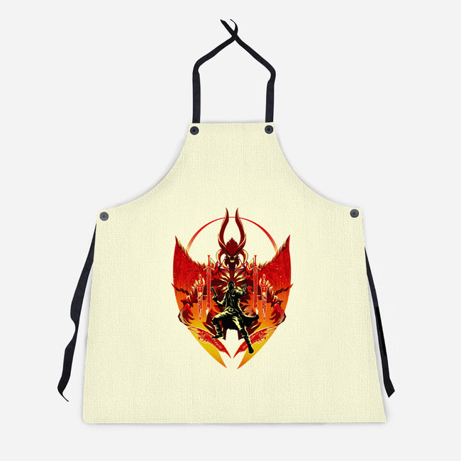 Dante Shadow Of Sparda-Unisex-Kitchen-Apron-hypertwenty