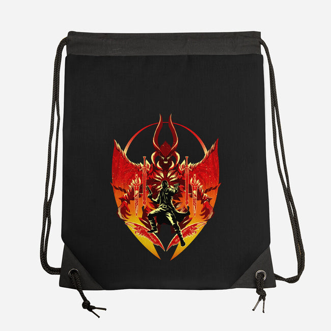 Dante Shadow Of Sparda-None-Drawstring-Bag-hypertwenty