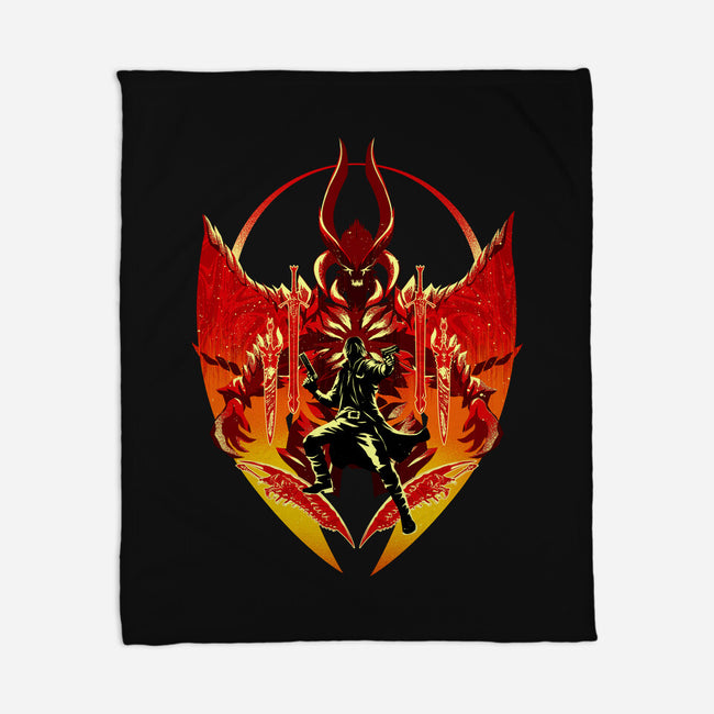 Dante Shadow Of Sparda-None-Fleece-Blanket-hypertwenty