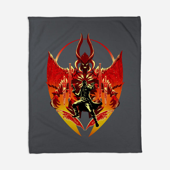 Dante Shadow Of Sparda-None-Fleece-Blanket-hypertwenty